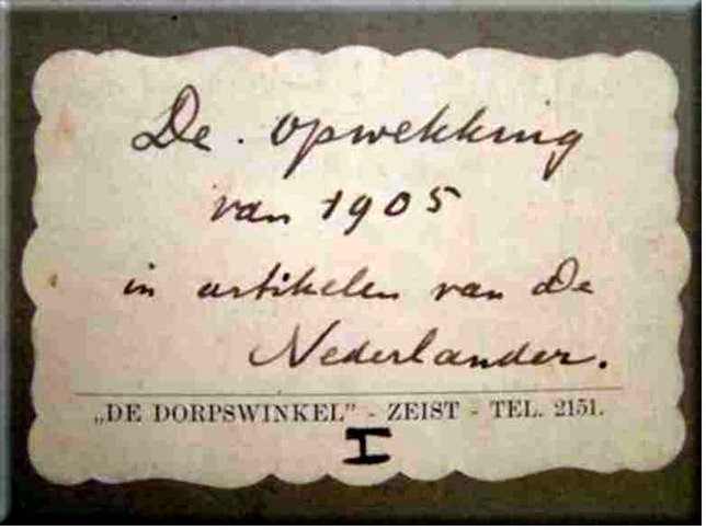 a-001-schrift1-de-opwekking-van-1905